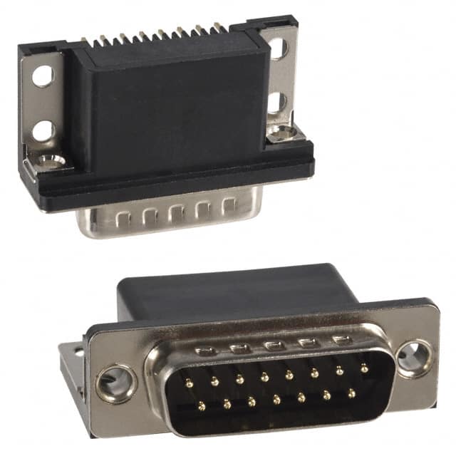 183-015-112-161 CONN D-SUB PLUG 15POS R/A SLDR