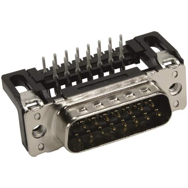 09652236801 CONN D-SUB PLUG 15POS R/A SLDR