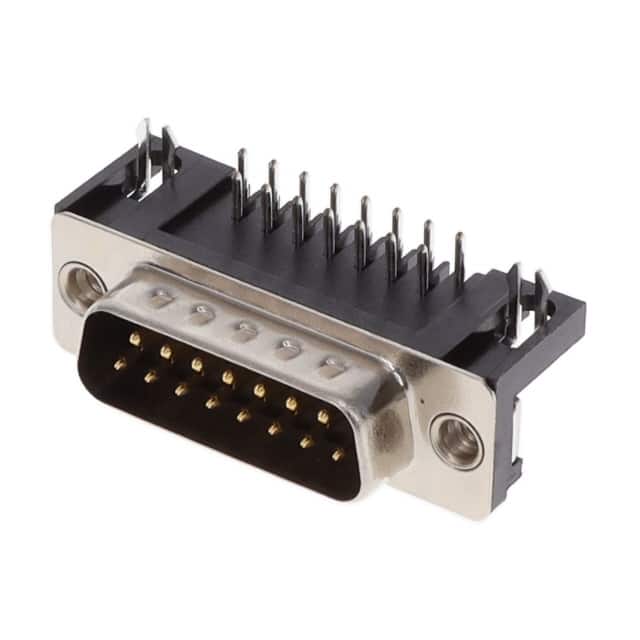 K22X-A15P-N30 CONN D-SUB PLUG 15POS R/A SLDR