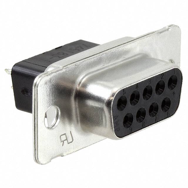 745183-1 CONN D-SUB RCPT 9POS VERT SLDR