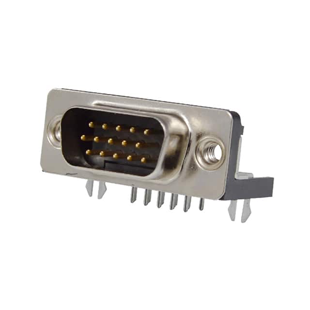 K66X-E15P-N30 CONN D-SUB HD PLUG 15P R/A SLDR