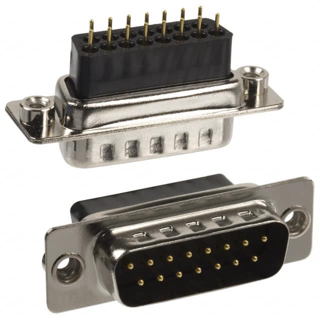172-015-183L011 CONN D-SUB PLUG 15P PNL MNT SLDR