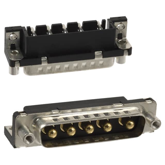 D5W5P36A6GV08LF CONN D-SUB PLUG 5POS R/A SLDR