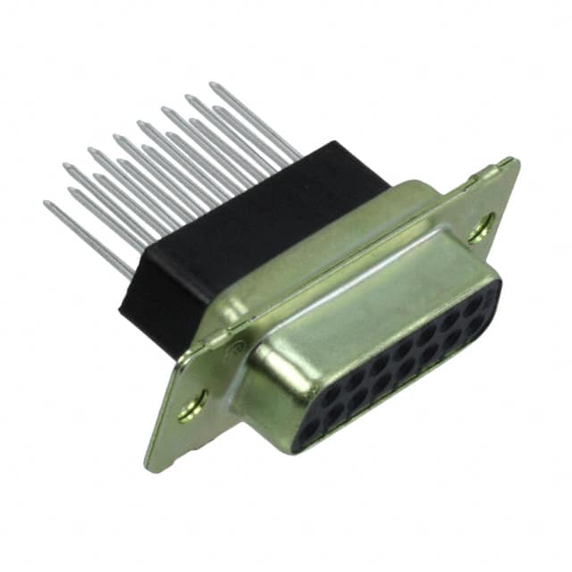 5205736-4 CONN D-SUB RCPT 15POS VERT SLDR