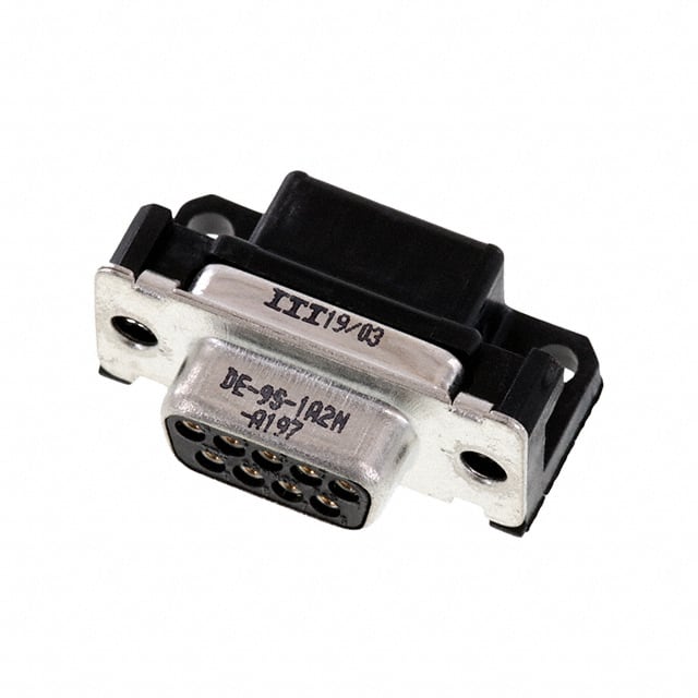 DE-9S-1A2N-A197 CONN D-SUB RCPT 9POS R/A SLDR
