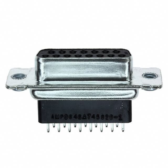745820-1 CONN D-SUB RCPT 15POS VERT SLDR