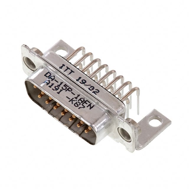 DA-15P-1AFN-A191-K87 CONN D-SUB PLUG 15POS R/A SLDR