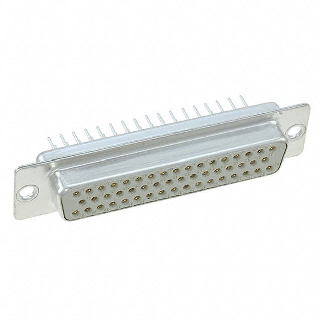 09670504755 CONN D-SUB RCPT 50POS VERT SLDR