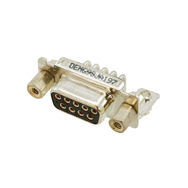 DEMG-9S-J-A197 CONN D-SUB RCPT 9POS R/A SLDR