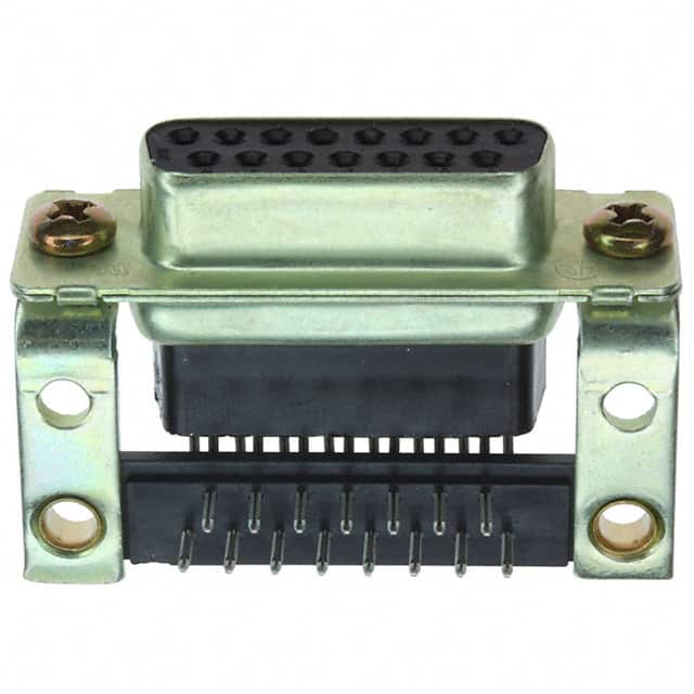 205868-1 CONN D-SUB RCPT 15POS R/A SLDR