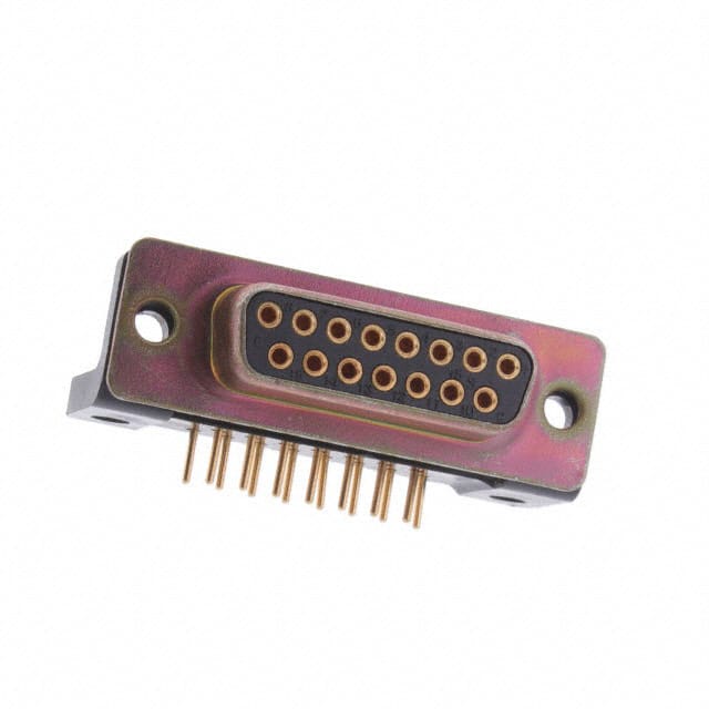 M24308/23-32F CONN D-SUB RCPT 15POS R/A SLDR