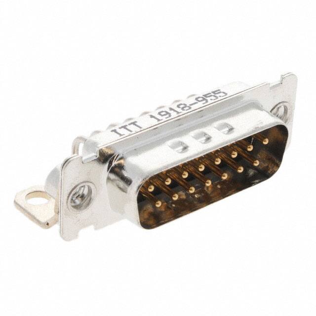 DAMP15PJK87 CONN D-SUB PLUG 15POS R/A SLDR