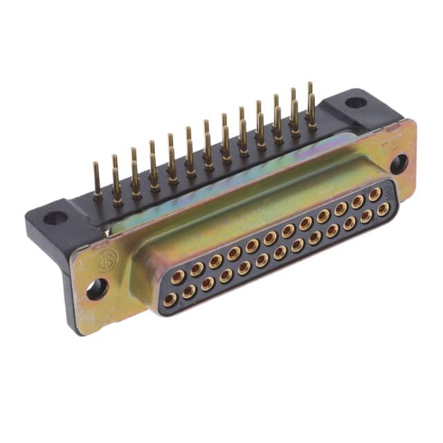 1218408-3 CONN D-SUB RCPT 25POS R/A SLDR