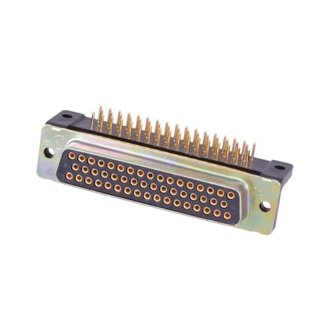 1218408-5 CONN D-SUB RCPT 50POS R/A SLDR