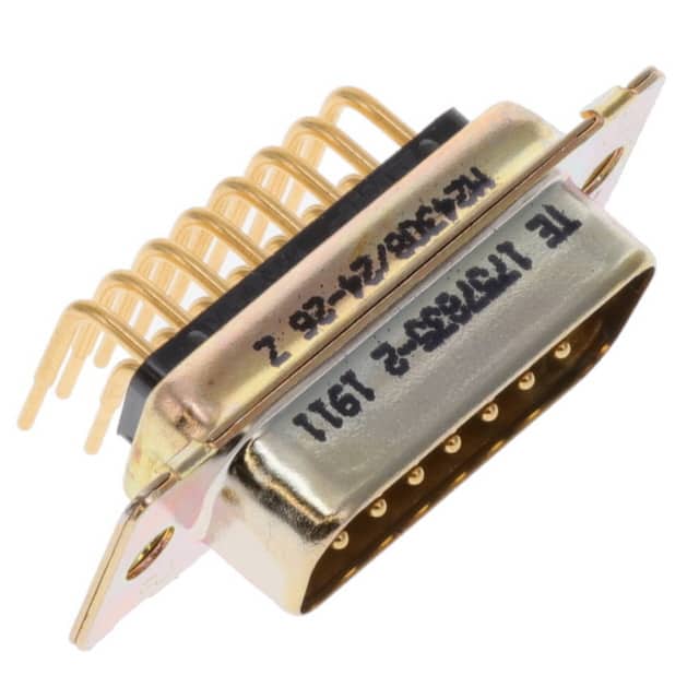 1757835-2 CONN D-SUB PLUG 15POS R/A SLDR