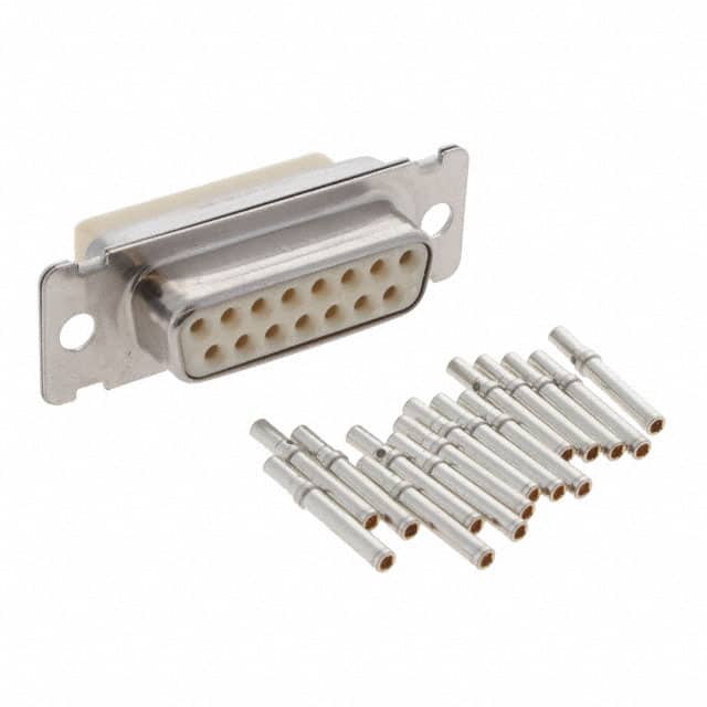 DAMA15SF225 CONN D-SUB RCPT 15POS PNL MNT