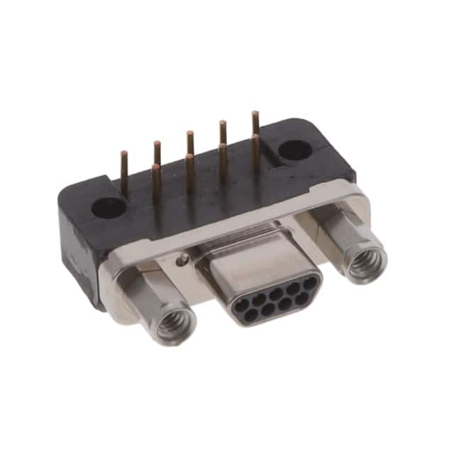 MDLM-9PCBRP-F222 CONN MICRO-D PLUG 9POS R/A SLDR