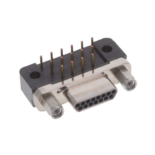 MDLM-15PCBRP-F222 CONN MICRO-D PLUG 15POS R/A SLDR