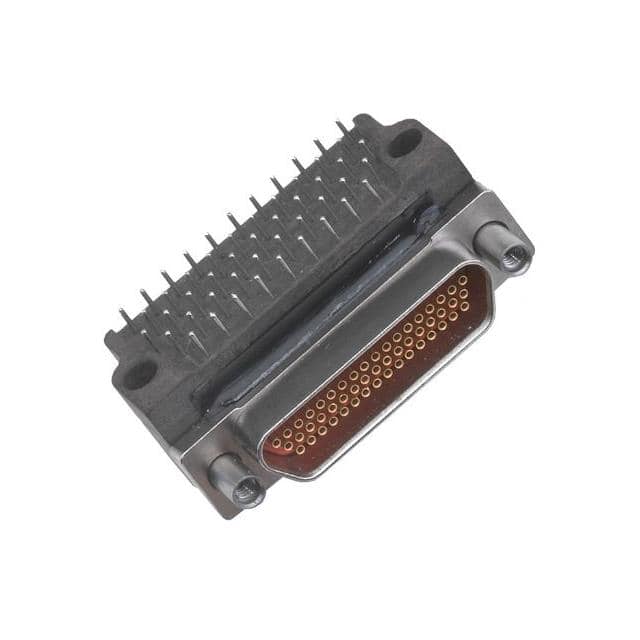 M83513/15-H01CP 100 POS RCPT RED. 90 PCB CD PLTD