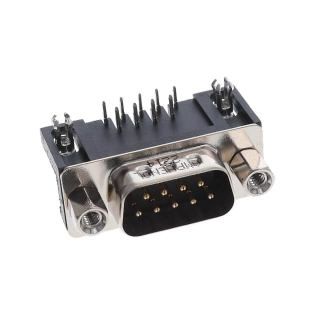L17HTNEP4F1C CONN D-SUB PLUG 9POS R/A SLDR