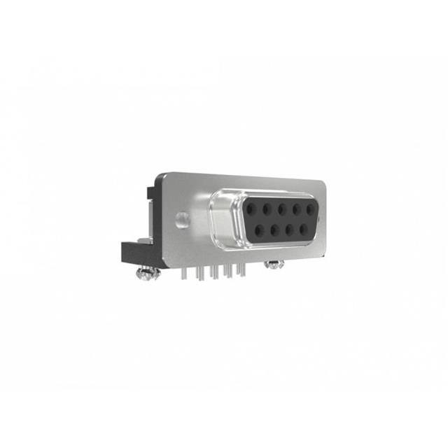 NFD17E09SAFC1DA D-SUB, 9 PIN SOCKET, RIGHT ANGLE