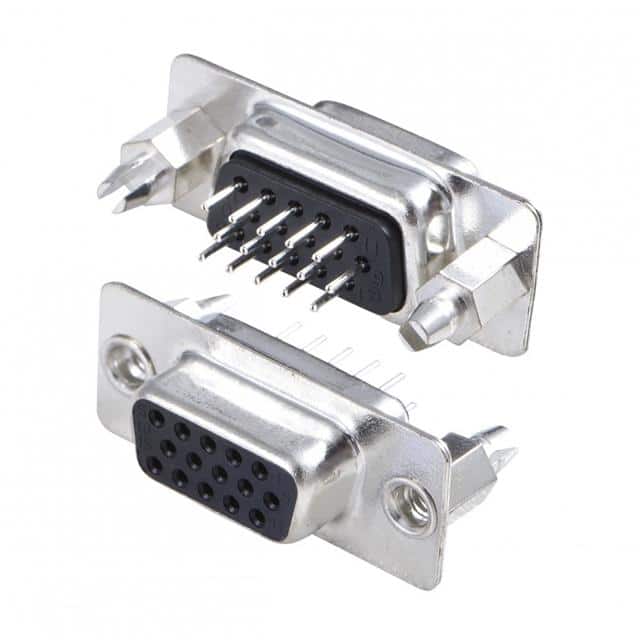 A-HDS 44 PP/Z-UNC3 CONN D-SUB HD PLUG 44P VERT SLDR