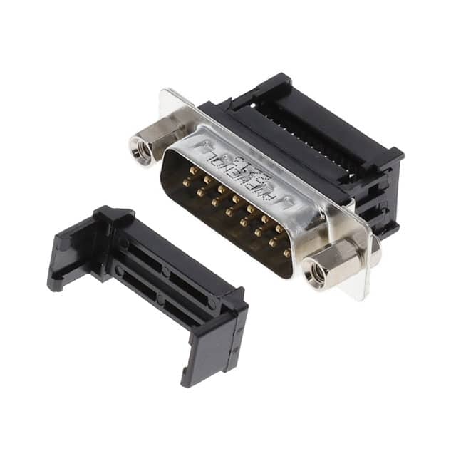 L17DAFRCA15P CONN D-SUB PLUG 15POS IDC
