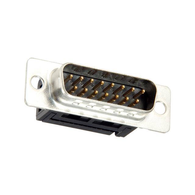 K99X-15P-BLK CONN D-SUB PLUG 15POS IDC