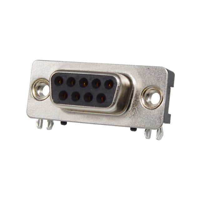 K202XHT-E9S-NJ CONN D-SUB RCPT 9P SMD R/A SLDR
