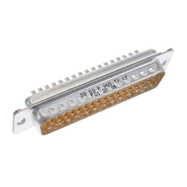 DD50P065TXLF CONN D-SUB PLUG 50POS SLDR CUP