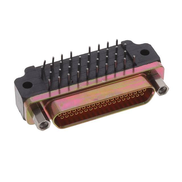 MDM-37SCBRM7 CONN MICRO-D RCPT 37POS R/A SLDR