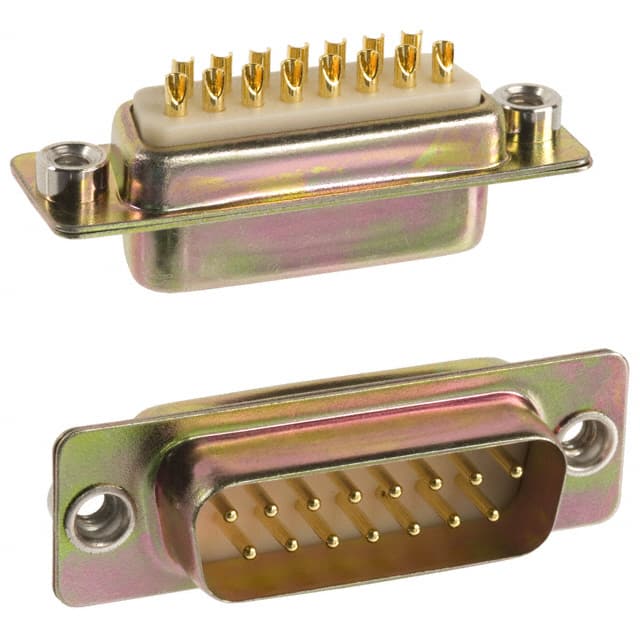 172-E15-101-011 CONN D-SUB PLUG 15POS PNL MNT