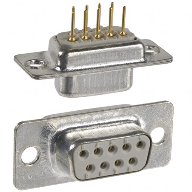 172-009-212-001 CONN D-SUB RCPT 9P PNL MNT SLDR