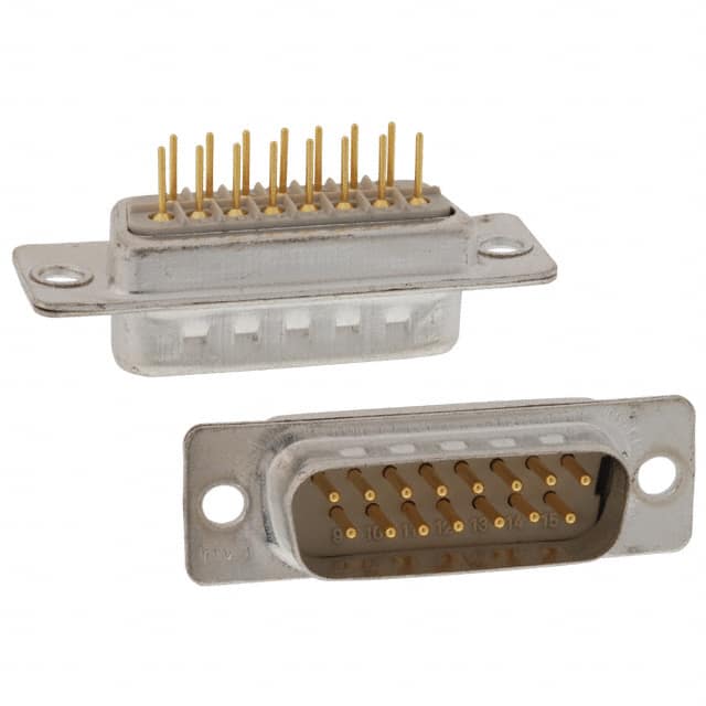 172-015-112-001 CONN D-SUB PLUG 15P PNL MNT SLDR