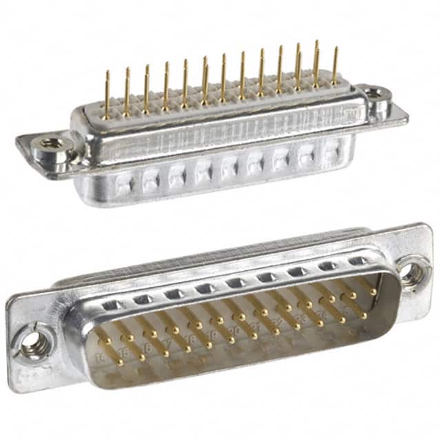 172-025-112-001 CONN D-SUB PLUG 25P PNL MNT SLDR