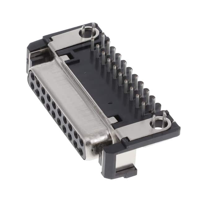 DN10-20S(70) CONN D-TYPE RCPT 20POS T/H R/A