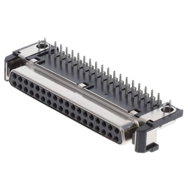 DN10-36S(70) CONN D-TYPE RCPT 36POS T/H R/A