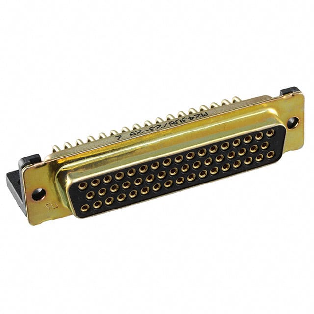 1757840-5 CONN D-SUB RCPT 50POS R/A SLDR