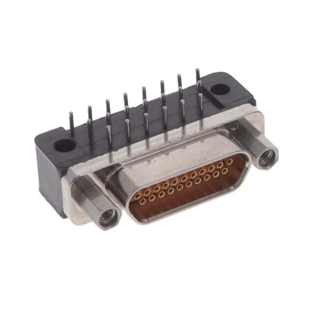 M83513/13-C01NP CONN MICRO-D RCPT 21POS R/A SLDR