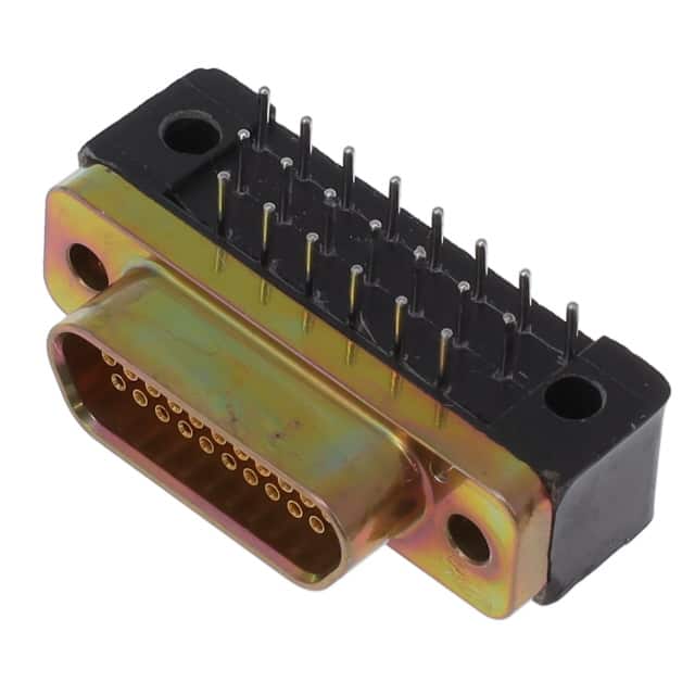 MDM-21SCBR CONN MICRO-D RCPT 21POS R/A SLDR