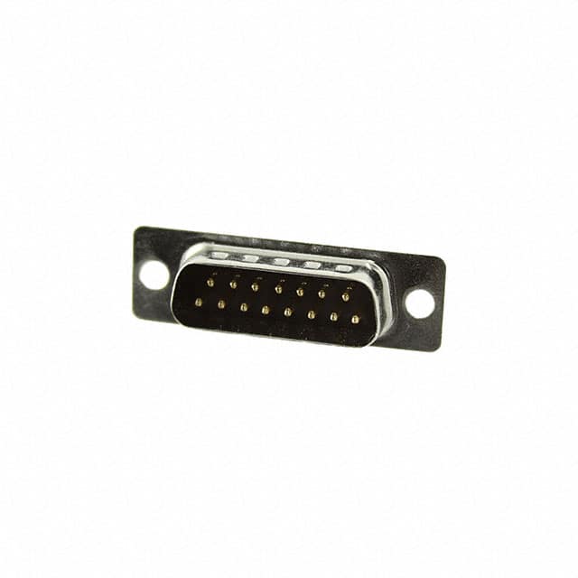 DA15-PD CONN D-SUB PLUG 15POS SLDR CUP