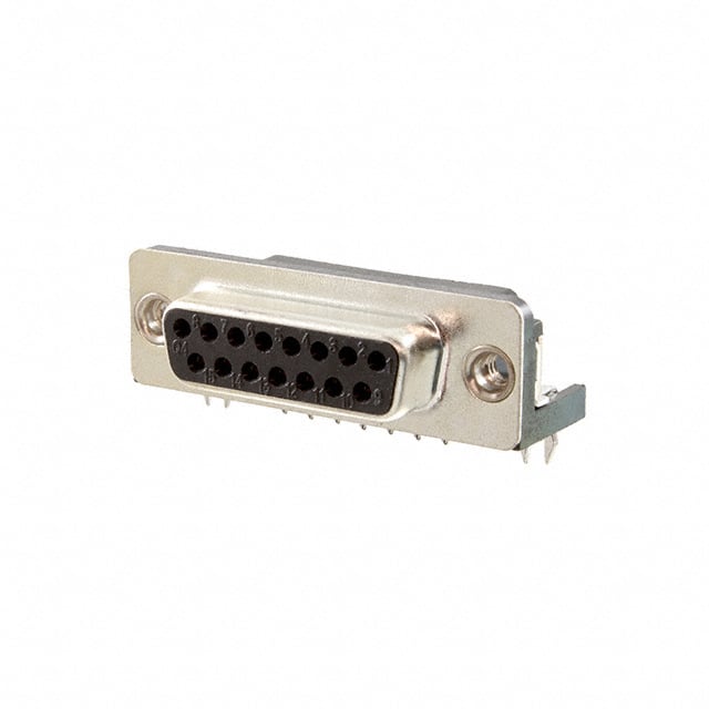 DA15-SL-24 CONN D-SUB RCPT 15POS R/A SLDR