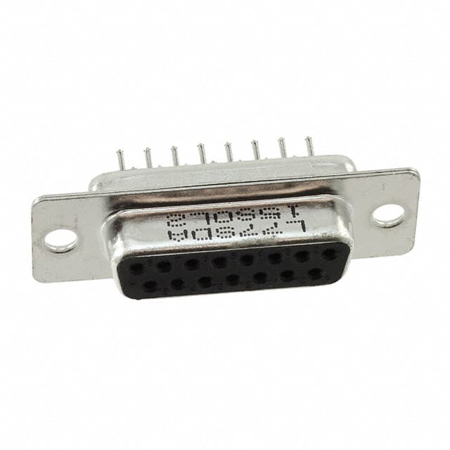 L77SDA15SOL2 CONN D-SUB RCPT 15POS VERT SLDR