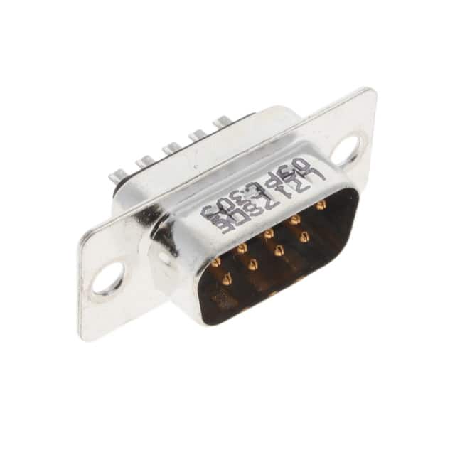 L717SDE09PC309 CONN D-SUB PLUG 9POS SLDR CUP