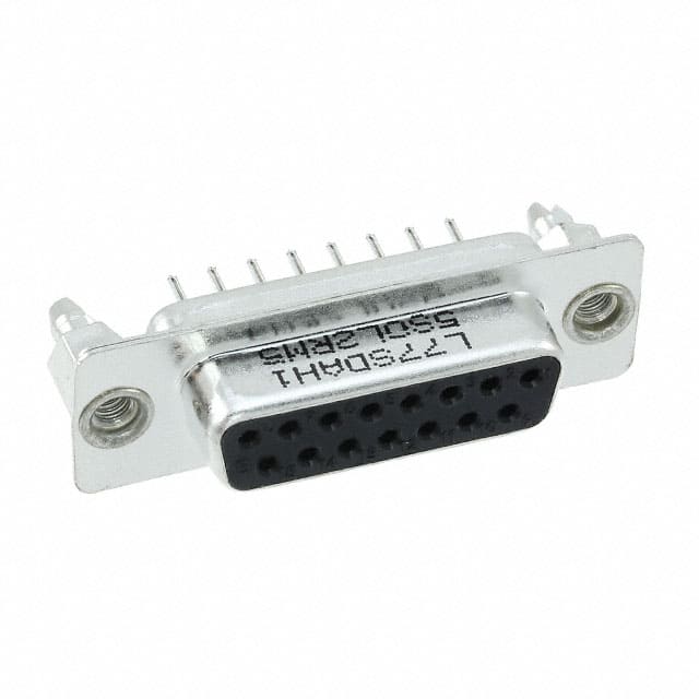 L77SDAH15SOL2RM5 CONN D-SUB RCPT 15POS VERT SLDR