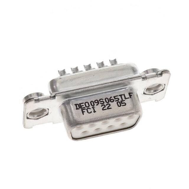 DEO09S065TLF DSUB SIGNAL STC 9SOCKET