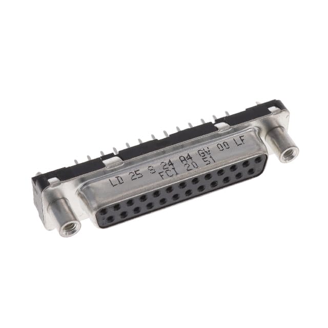 LD25S24A4GV00LF CONN D-SUB RCPT 25POS VERT SLDR