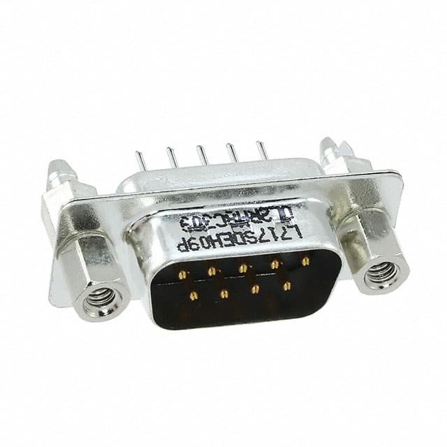L717SDEH09POL2RM8C309 CONN D-SUB PLUG 9POS VERT SLDR
