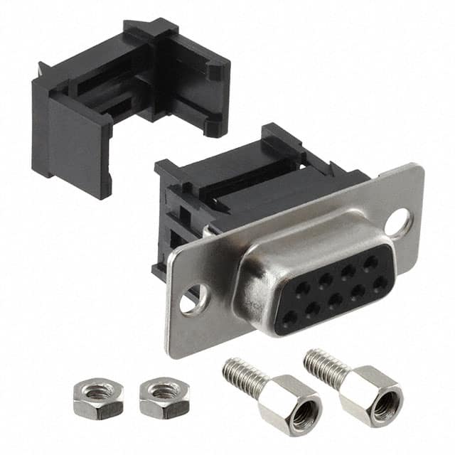 400F0-09-1-004S CONN D-SUB RCPT 9POS IDC