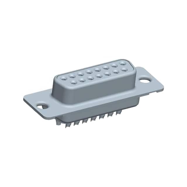 DA15S065TLF CONN D-SUB RCPT 15POS SLDR CUP